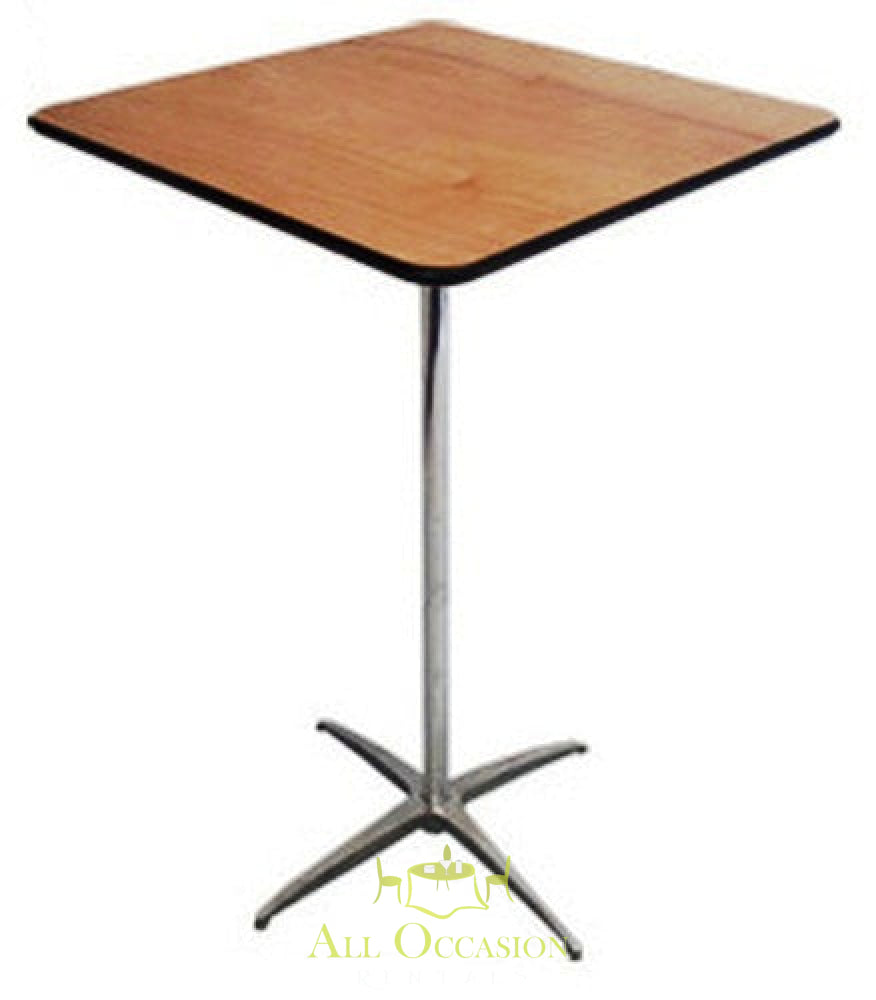 Cocktail table short boy 30" Heights X 36" Wide square
