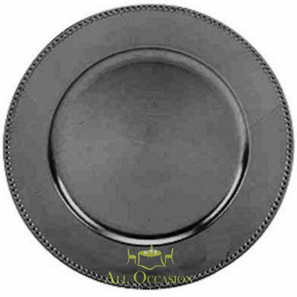 Charger Plates Black