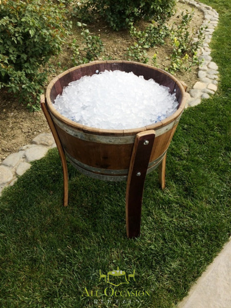 Wine Barrel Ice Chest